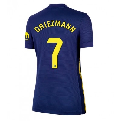 Ženski Nogometni dresi Atletico Madrid Antoine Griezmann #7 Gostujoči 2025-26 Kratek Rokav Ženski Nogometni dresi Atletico Madrid Antoine Griezmann #7 Gostujoči 2025-26 Kratek Rokav